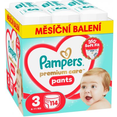 Pampers Premium Care 3 114 ks – Hledejceny.cz