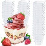 Santex Kelímky na dezerty Fingerfood čtvercové 200 ml – Zboží Mobilmania