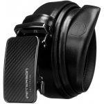 Značkový pánský automatický pásek s karbonovým dekorem GP187 – Zboží Mobilmania