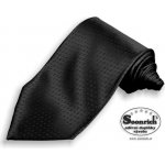 Soonrich kravata tkaná černá Paříž kpa016 – Zboží Dáma