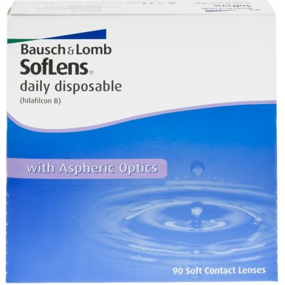 Bausch & Lomb Soflens Daily Disposable 90 čoček – Zboží Dáma