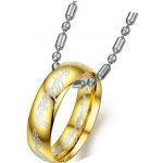 Origoska Řetízek prstýnek pán prstenů (lord of the rings) PP2 zlatá – Zboží Mobilmania