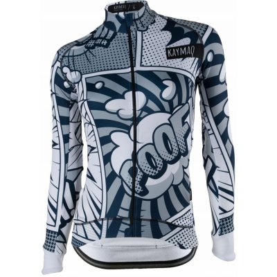 Kaymaq W24 komiks bílý dlouhý rukáv – Sleviste.cz