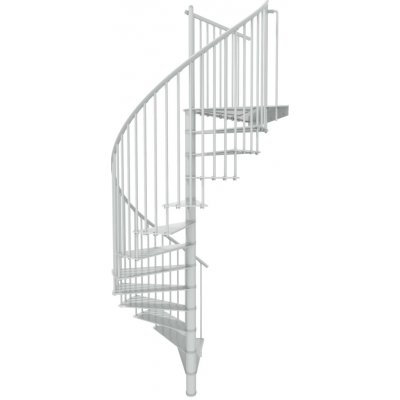 Minka STAIRS Kovové točité schodiště Portofino bílé pr. 140 cm – Hledejceny.cz