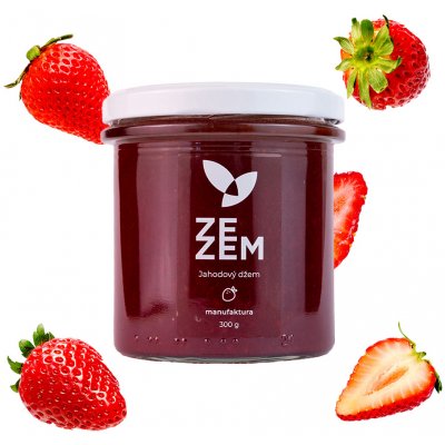 Zezem jahodový Džem 300 g – Zboží Dáma