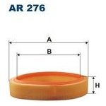 Vzduchový filtr FILTRON AR 276 – Hledejceny.cz