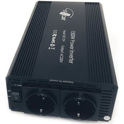 Eurocase AC/DC DY-1500-12 12V/230V/ 1500W/ 2x zásuvka