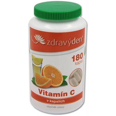 Aspen team Vitamín C 100 % vegan 180 kapslí