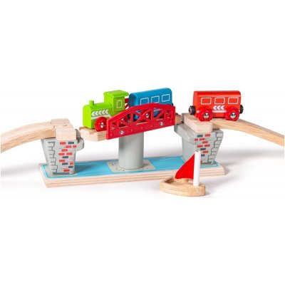 Bigjigs Rail Otočný most – Zboží Mobilmania