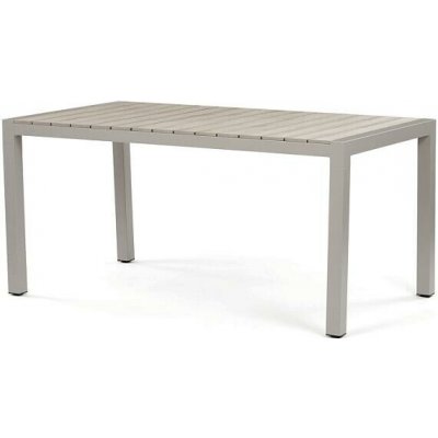 Autronic AZT-S1514 CRM Zahradní stůl 162x90cm, hliník, polywood, béžová – Zboží Dáma