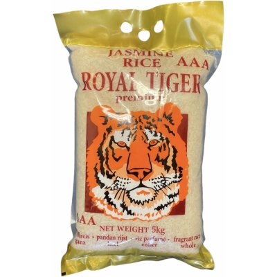 Royal Tiger Jasmínová rýže 5 kg – Sleviste.cz