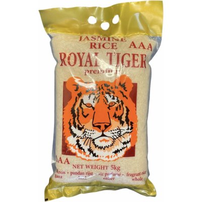 Royal Tiger Jasmínová rýže 5 kg – Zboží Mobilmania