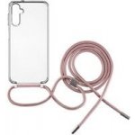 FIXED Pure Neck s růžovou šňůrkou na krk Samsung Galaxy A25 5G FIXPUN-1261-PI – Zboží Živě
