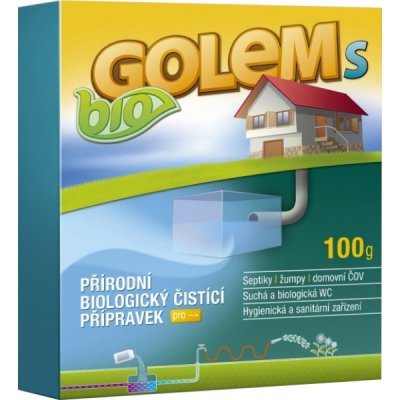 Druchema Bio Golem, aktivátor septiků, bakterie do žump a septiků, 100 g – Zboží Mobilmania
