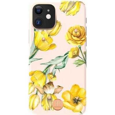 Pouzdro Kingxbar Blossom Swarovski iPhone 11 - jasmínové květ – Zboží Mobilmania