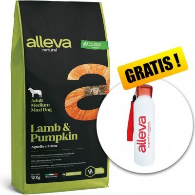 Alleva Natural Adult Medium / Maxi Lamb and Pumpkin 12 kg