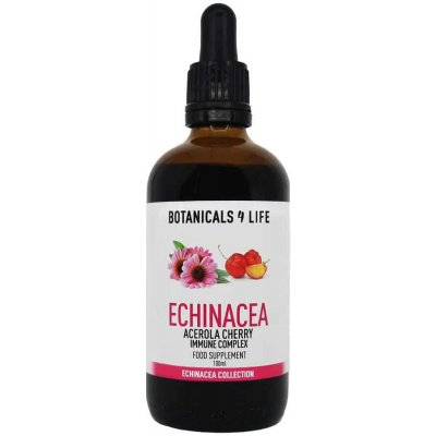 Botanicals 4 life Bylinná tinktura z extraktů třešně aceroly a echinacey 100 ml – Zboží Mobilmania