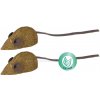 Trixie Myš catnip 5 cm s koženým ocáskem - 2 ks v balení