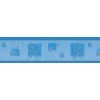 Impol Trade Samolepící bordura squares modré 53029 10m x 5,3cm