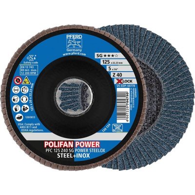 Pferd Lamelový brusný kotouč 125 mm 67788127 – Hledejceny.cz
