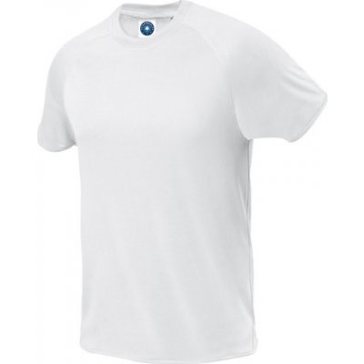 Starworld Prodyšné sportovní tričko z mikro polyesteru Bílá