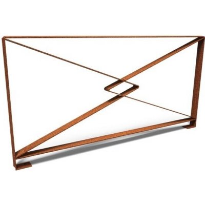Steel design Cortenové zábradlí RO2BA 200 cm – Hledejceny.cz