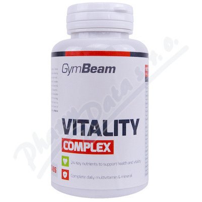 GymBeam Multivitamin Vitality Complex 60 Tablet Od 145 Kč - Heureka.cz