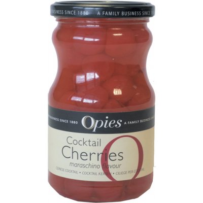 Koktejlové třešně Red Maraschino Opies 500 g