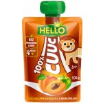 Hello kapsička Cuuk 100% s Meruňkami 12 x 100 g – Sleviste.cz