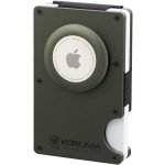 Koruma Hliníkové pouzdro na karty s držákem AirTag od Apple zelené – Zboží Mobilmania