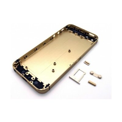 Zadní kryt zlatá pro Apple iPhone 5S 8596115500464 – Zboží Mobilmania
