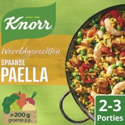 Knorr rýže a kořenící směs na přípravu pokrmu Paella 198 g – Zbozi.Blesk.cz