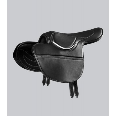 PREMIER EQUINE Dostihové sedlo Newmarket Leather Half Tree Racing – Zboží Mobilmania