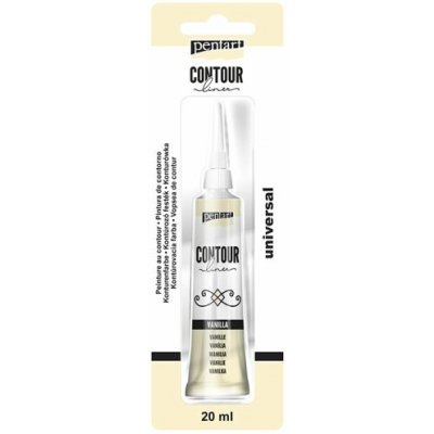 Pentart Konturovací liner perleťový 20 ml VANILKA – Zboží Dáma