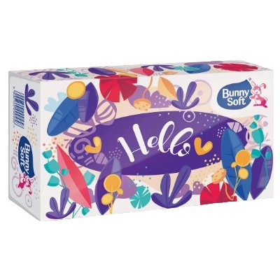 Bunny Soft Papírové kapesníky v krabičce 2-vrstvé 100 ks – Zbozi.Blesk.cz