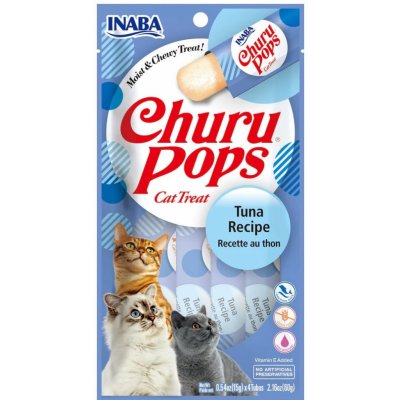 Churu Pops Tuňák 4 x 15 g – Zbozi.Blesk.cz