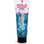 PaintGlow Velké gelové třpytky na tvář a tělo Cosmic Blue, 12ml – Zboží Dáma