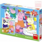 Dino Peppa pig: veselé odpoledne 3 x 55 dílků – Zboží Dáma