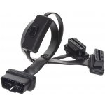 OBD07 Konektor OBD2 odbočka 1 samec / 2 samice / 1x vypínač – Zboží Živě