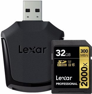 Lexar SDHC UHS-II 32 GB LSD32GCRBEU2000R