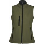 Sols dámská softshellová vesta Rallye Women 46801269 Army – Hledejceny.cz