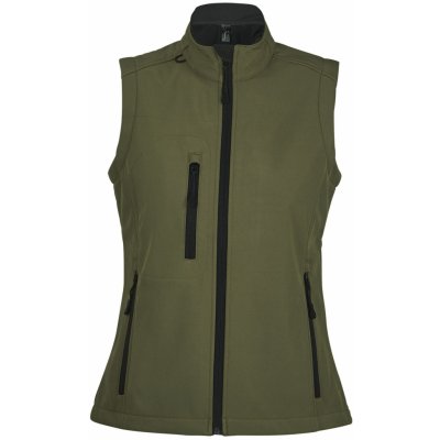 Sols dámská softshellová vesta Rallye Women 46801269 Army – Hledejceny.cz