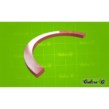 GUFERO® Plochý těsnící kroužek fíbr - 32,0×38×1,5