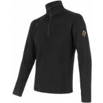 Sensor Merino Wool Multistretch 330, kr.zip, stoják černá – Hledejceny.cz