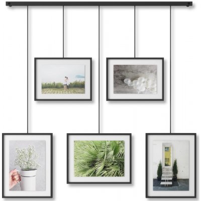 Závěsné rámečky na fotografie Umbra EXHIBIT - černé – Zboží Živě