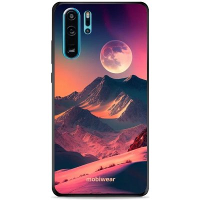 Pouzdro Mobiwear Glossy Huawei P30 Pro - G008G Pahorky s měsícem – Zboží Mobilmania