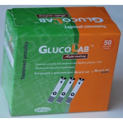 GlucoLab Testovací proužky 5 pack 5x 50 ks – Zboží Mobilmania