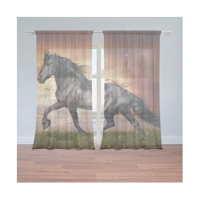 Sablio Záclony Friský kůň: 2ks 150x250cm – Hledejceny.cz