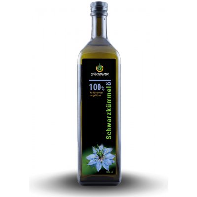 Kräuterland 100% olej z černého kmínu ne 1 l