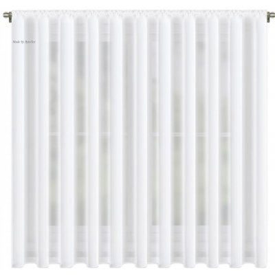 BytoTex Voálová záclona s řasící páskou Nani 400x180 cm – Zboží Dáma